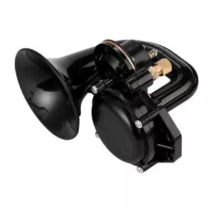 호환  자동차 트럭용 전기 밸브 플랫 트럭 에어혼 135db 12 V 24V 슈퍼 라우드 에어혼