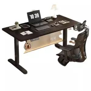 2인 높이조절 컴퓨터책상 일자책상 공부방 모션데스크 학생