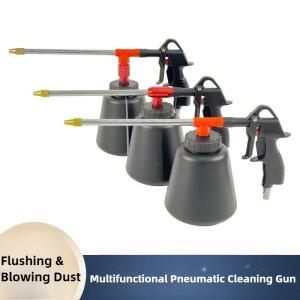 공압 청소 건 스프레이 세차 엔진 오일 물 이중 조절 펌프 압축기