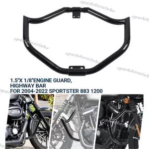 할리 스포스터 엔진 가드 크래시 바 하이웨이 바 883 1200 2004-2023 2022 아이언 883 1200 XL1200C 마흔