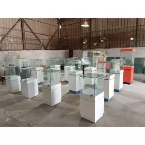 쥬얼리 박물관 장식장 보관장 전시대 진열대 광택 유리 보물