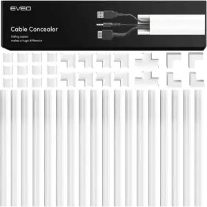 EVEO 케이블 하이더 월 306 - 레이스웨이 코드 벽에 있는 커버 컨실러 TV용 와이어 20X L16 W0.95 H0.5