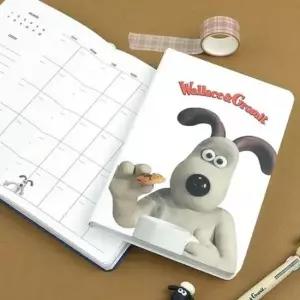 [문구] 핑크풋 만년형 데일리 다이어리 업무용 스케줄러 기록장 공부 플래너 학습 기록 노트 핑크색