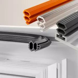 샷시부속 창문 부품 알루미늄 여닫이 창 씰 방음 TPE 웨더 갭 필러 테이프 고무용 새 씰링 스트립