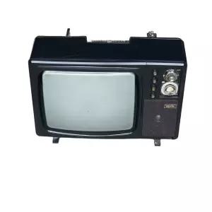 레트로 티비 텔레비전 앤틱 소품 흑백TV 빈티지