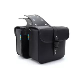 스쿠터 사이드백 오토바이 검정색 방수 버클 20 쌍 한 테일백 전기자전거 사