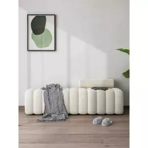 벨벳 현관벤치 대기 의자 거실 매장 라운지 긴 쇼파