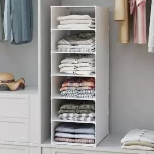 [생활] 옷장정리 선반 칸막이 조립식 수납 정리함