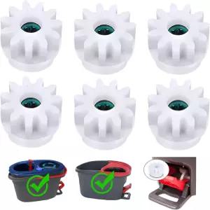 YWSH 6팩 스핀 걸레 버킷 기어 Oceedar Vilida 이지 페달 빗자루 베어링 수리 원웨이 클러치 스프로킷