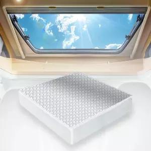 FIOQE 14 x14 x3 범용 RV 통풍구 단열재 반사 표면이 있는 천창 그늘 커버 14인치 X 캠핑카 통풍구용