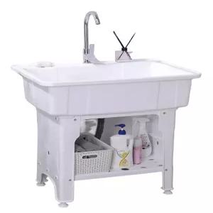 강아지욕조 플라스틱 세면대 가게 스텐드 목욕통 고양이