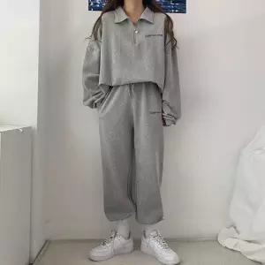 여성 2컬러 카라 반집업 트레이닝 세트 LK-SS82 (29988436)