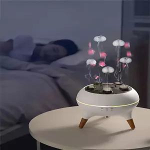 해파리 인테리어 소형 충전식 침실 무드등 플러그인 책상