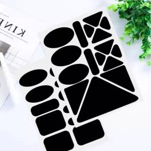 찢어진 옷 패딩 수선 패치 블랙 의류용 스티커 구멍 보수 테이프 리폼 DIY