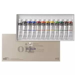 학교용품 신한유화물감 20ml 12색 - 30120