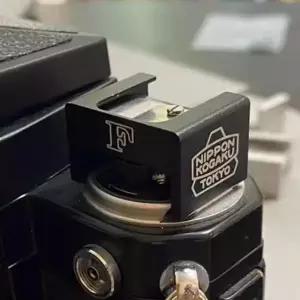 Nikon as-1 핫슈 용 Nikon F F2 카메라 용 블랙/실버 메탈 콜드 슈베이스 간단하고 절묘한 카메라 액세서리
