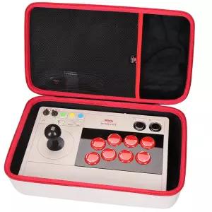 Xbox Series X S Switch 및 PC Windows용 8Bitdo 아케이드 스틱과 호환되는 FBLFOBELI 하드 캐리링 케이스