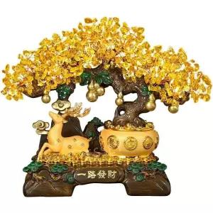 장식품 돈나무 황금 인테리어 개업 재물운 집들이 식당 삼족 두꺼비 사무실