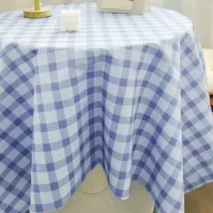 빈티지감성 식탁보 테이블커버 (블루) DP61479