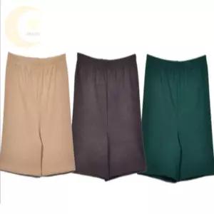 비비의잡화점 여성 양모 3부 바지 겨울이너웨어