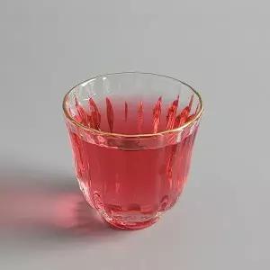 골드테두리 스트라이프 유리찻잔 다기잔 55ml(79012A)