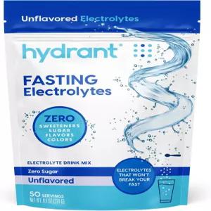 소화전 - 대량 공복 전해질 수화 분말 50인분 무설탕 보충제 위한 무향 음료 믹스