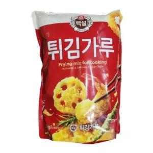 튀김가루 백설 2Kg)X6개 튀김가루
