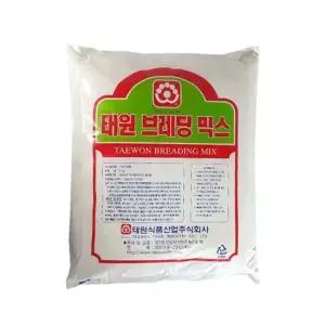 태원식품 브래딩믹스 5KGX2개 태원식품 브래딩믹스 치킨튀김가루 닭튀김 식품 식자재