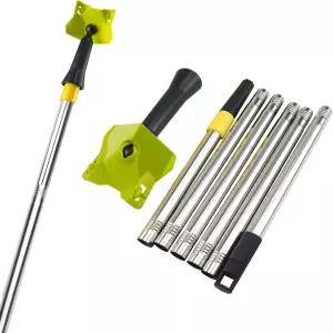 벽 모서리 도구 조절 가능 손잡이 각도 페인트 수리 및 트리밍용 연장 폴 포함