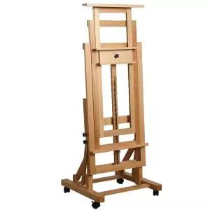 대형 이젤 나무 학생용 원목 전문가용 수평 너도밤나무