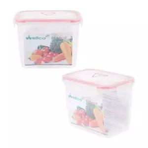 국산 직사각 냉동실 정리 밀폐 용기 과일 통 1200ml