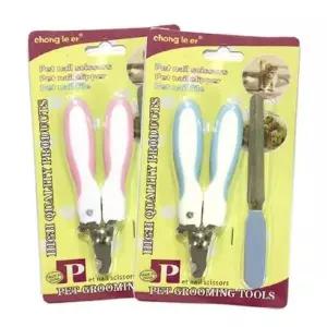 펫그루밍 발톱 가위 갈이 세트 L 핑크