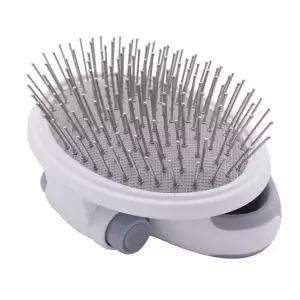 핀브러쉬 핸드브러쉬 장모용 헬로도기 화이트 스마트