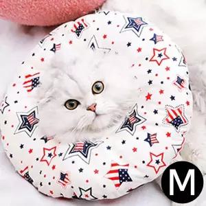 뉴욕스타 강아지넥카라 쿠션 도넛 M 넥카라