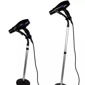 머리말리기스탠드 미용샵 거치대 자바라 욕실 드라이기꽂이 1p