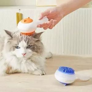 [RIZPICK]강아지 고양이 목욕 샴푸 브러시 실리콘 마사지 빗