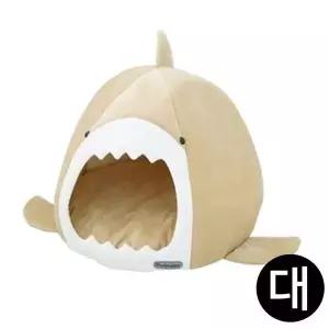 [RIZPICK]레드퍼피 베이지 하우스 대형 파도상어 강아지하우스
