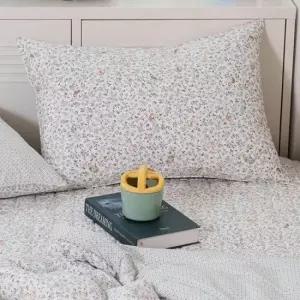 큰베게키버 블루 미로 지퍼형 베개커버 베개솜 미포함 50X70