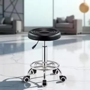 팔걸이의자 슈마켓 높이조절 원형 회전의자 블랙