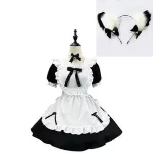 할로윈 코스프레 메이드복 빅사이즈 코스튬