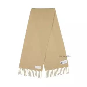 [라벨루쏘]  공용 로고 패치 울 머플러 USF417 AA0003 718