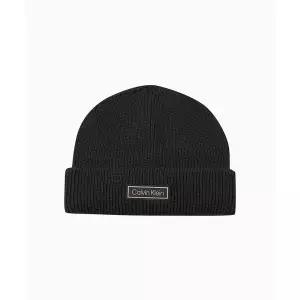 CALVIN KLEIN JEANS 로고 패치 도커 비니 4D8058G UB1 320419