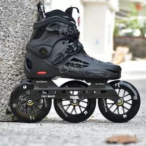 레이싱 프로 바퀴 프리스타일 전문 성인용 3륜 학생 인라인