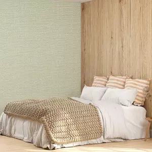 단열벽지 1mX20m 타탄 오가닉 카키/보온 방한 단열재