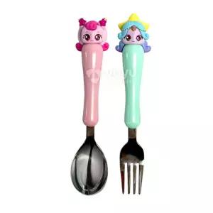 슈팅스타 티니핑 하츄핑 초롱핑 피규어 스푼 포크세트