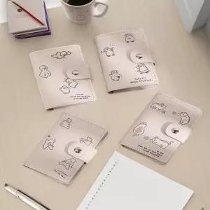 동물 캐릭터 카드지갑 4종 수납 정리 귀여운 카드홀더 지갑선물 카드케이스