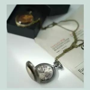 클래식 회중 시계/아날로그/빈티지/휴대용/포켓/워치/선물용/아나로그/목걸이/카페/인테리어/디자인/원형