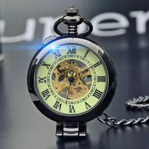 AN-66 회중 시계/주머니/앤틱/아날로그/빈티지/휴대용/포켓/워치/선물용/아나로그/목걸이/카페/인테리어