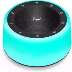 티베트 싱잉볼 사운드 머신 11가지 힐링 톤 터치 야간 조명 스마트 타이머 요가 수면 명상 스트레스 해소