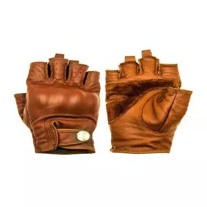 라이딩 반장갑 오토바이 가죽 통기성 손보호 드라이빙 바이커 스포츠 반손가락 통풍